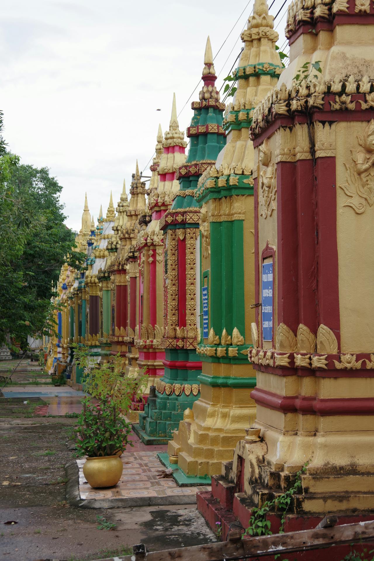 Start your journey with Pakse’s tranquil glow